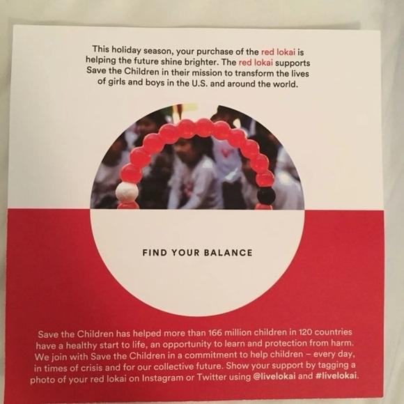 Authentic Red Lokai Bracelet Medium - Picture 3 of 4